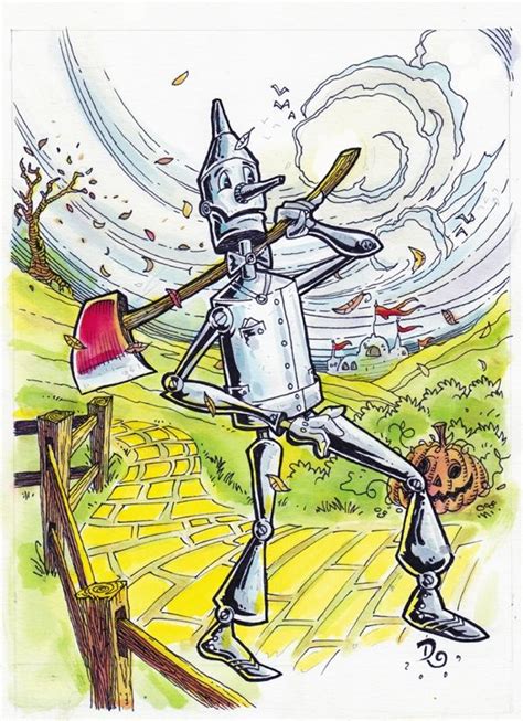 Tin Man Wizard Of Oz Comic Art Comic Art Tin Man Art