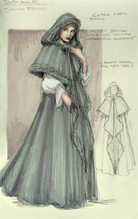 Roxanne 2 Costume Design Sketch Costume Design Historical Dresses