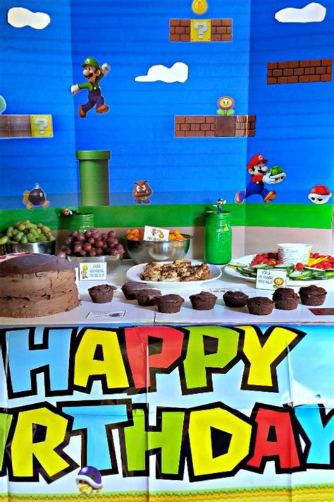 Super Mario Party Ideas And Free Printables