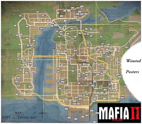 Mafia 3 Map Shows The Location Of Every Playboy Magaz