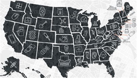 Infographic The Most Important Invention From Every Us State