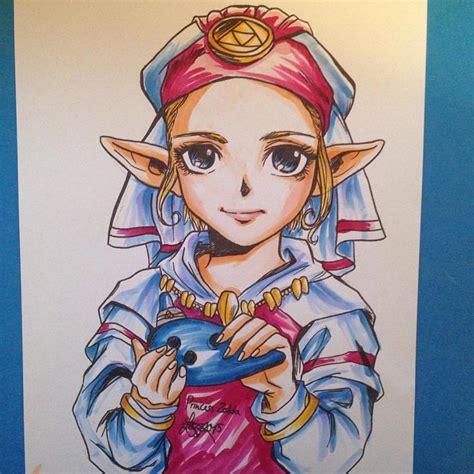 Young Princess Zelda Ocarina Of Time By Bratchny On