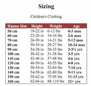 Size Chart Andersson