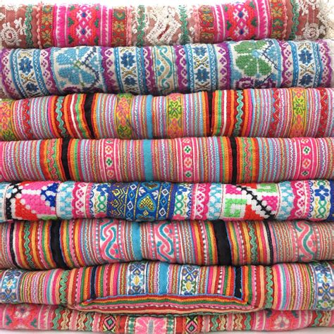 Hmong fabric. | Embroidery patterns vintage, Colorful textiles, Vintage ...