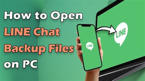 How To Open Line Chat Backup Files On Pc Youtube