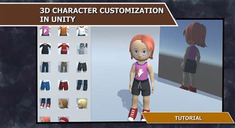 3d Character Customization In Unity Tutorial Blog Keawstudio Moddb