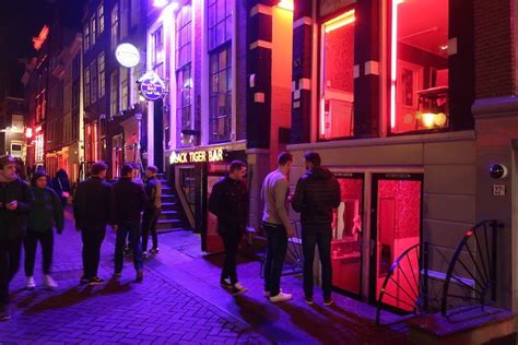 Amsterdam Has Currently More Male Prostitutes Than Femaleamsterdam Red Light District Tours