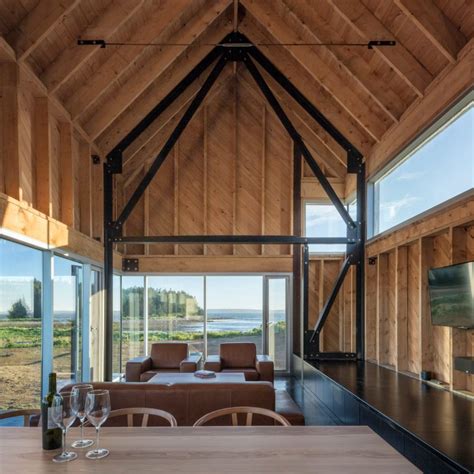 Mackay Lyons Sweetapple Elevates Cabin In Nova Scotia On Concrete