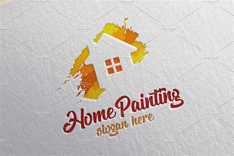 Home Painting Vector Logo Design 2 Vector Logo Design Vector Logo