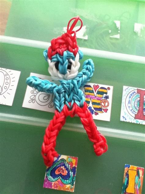 Wow This Rainbow Loom Smurf Turned Out A Lot Better Than I Thought