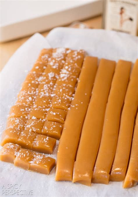 Bourbon Salted Caramel Candy Recipe A Spicy Perspective