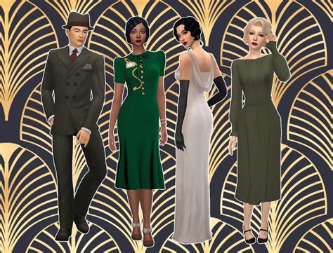 Decades Lookbook The 1930 S In 2020 Sims Mods Sims 4 Mods Sims Vrogue