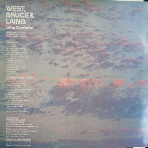 West Bruce And Laing Why Dontcha Vinyl Lp Vgvg Klub Starej Płyty