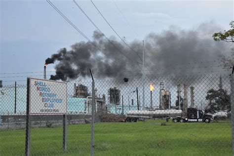 Louisiana Shell Refinery Left Spewing Chemicals After Hurricane Ida
