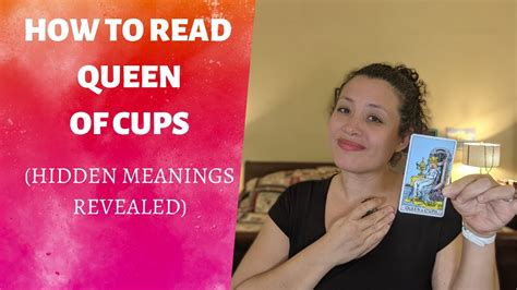 Queen Of Cups Tarot Card Meaning And Symbolism Includes Reversed