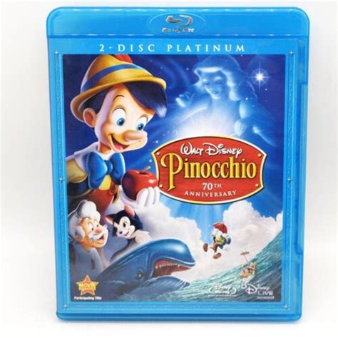 Pinocchio Dvd 2009 2 Disc Set 70th Anniversary Platinum Editionの