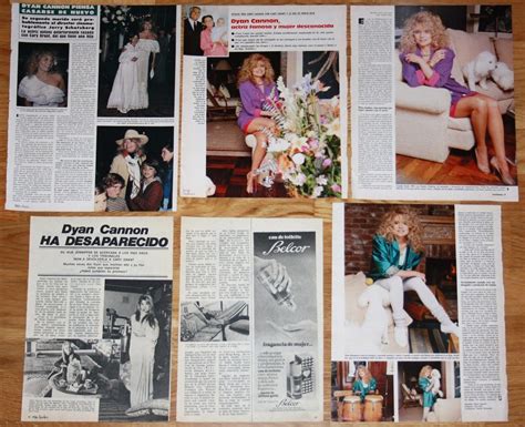 Dyan Cannon S S Spain Clippings Sexy Photos Magazine Articles Cary Grant Ebay