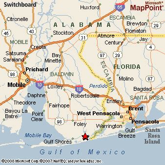 Where Is Orange Beach Alabama See Area Map More