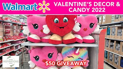 Walmart Valentines Day Decor With Candy 2022 50 Giveaway Shop With