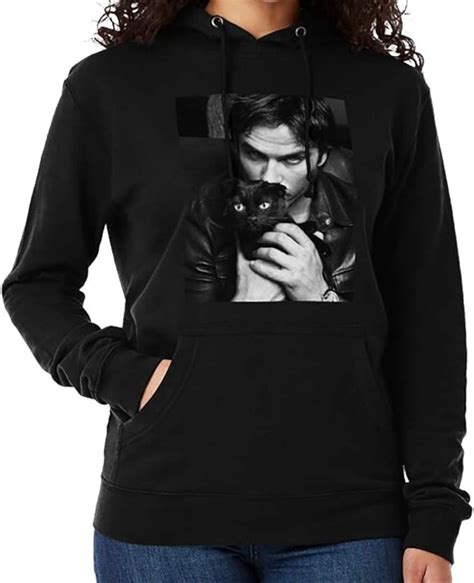 Ian Somerhalder Lightweight T Shirt Hoodie For Men Women