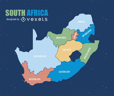 Map Of South Africa With Provinces And Capital Cities Map Of Africa