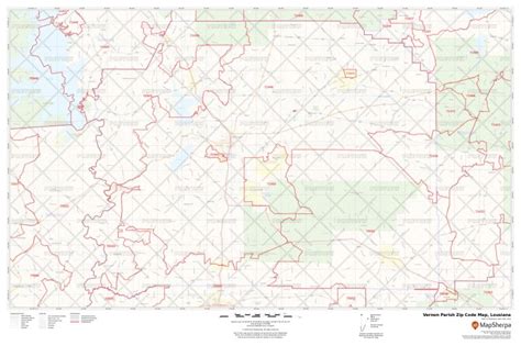 Vernon Parish Zip Code Map Louisiana Vernon Parish County Zip Codes