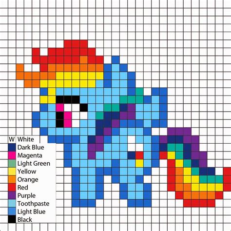 Mlp Pixel Art Grid Perfect Template Ideas Sexiz Pix