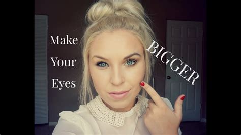 How To Make Your Eyes Look Bigger Youtube