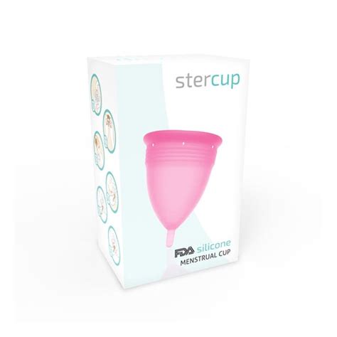 Stercup Copo Menstrual Silicone T S Pink Pc DocMorris PT