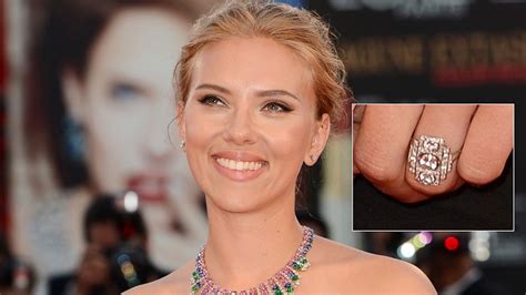 Scarlett Johansson Is Engaged Rep Confirms—see The Ring Abc News