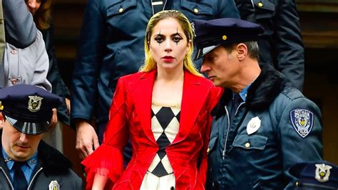 Lady Gaga Dressed As Harley Quinn In Joker 2 Photo Set Miscellaneous