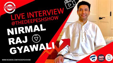 Live Interview With Nirmal Raj Gyawali Yoga Meditation Guru Nepali