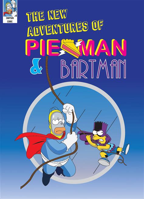 Pieman And Bartman The Simpsons Superhero Characters Iconic Characters