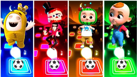 Oddbods Fubbles 🆚 The Amazing Digital 🆚 CoComelon 🆚 Billion,,🎶 Who Is