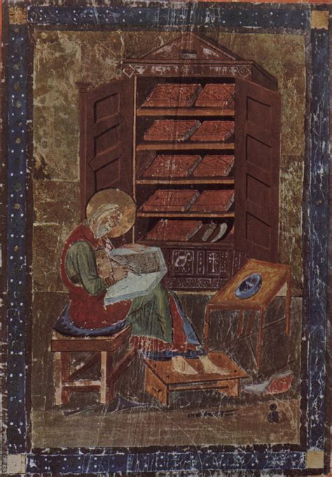 Meister Des Codex Amiatus Codex Amiatinus Szene