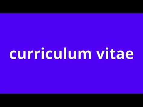 Cv synonyms, cv pronunciation, cv translation, english dictionary definition of cv. what is the meaning of curriculum vitae. - YouTube