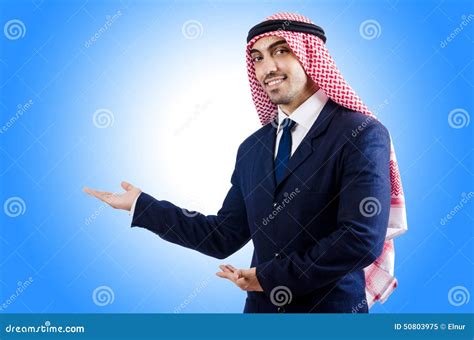 Arab Businessman Stock Image Image Of Asian Portfolio 50803975