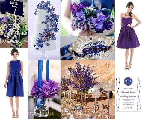 Blue And Purple Wedding By Trojansoccerplayer5 Purple
