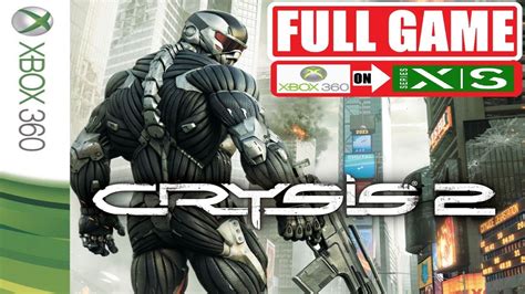 Crysis 2 Full Game Xbox 360 Gameplay Youtube