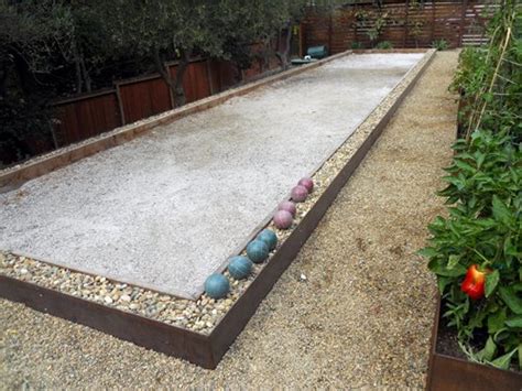 It's mostly fun to build, although not every step is fun. Bocce Ball - Backyard Games - Landscaping Network