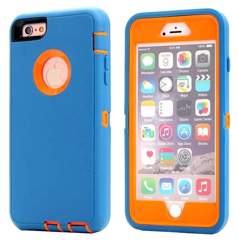 Iphone 6 Case Iphone 6s Case Heavy Duty Built In Screen Protector