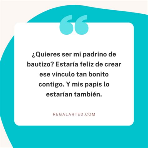 Frases para Invitar a ser padrino de Bautizo - frasescumple