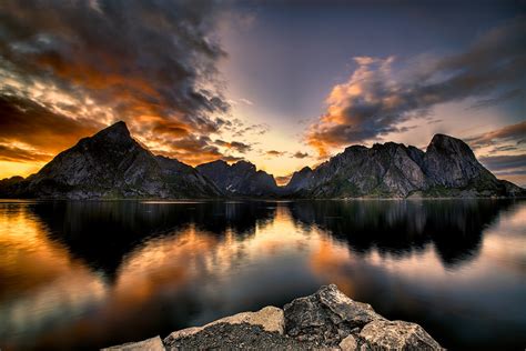 Lofoten Sunset By Spawk Rev Photos Of Norway