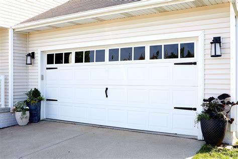 Garage door windows serve both a functional and an aesthetic purpose. These Faux Garage Door Windows are the Brightest Thing We ...