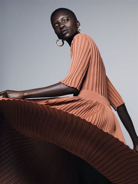 But there's more to it than that. Achok Majak in Harper's Bazaar Kazakhstan May 2016 by ...
