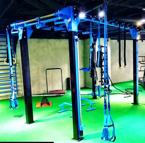 Functional training station gym rack for bodyweight, calisthenics ...