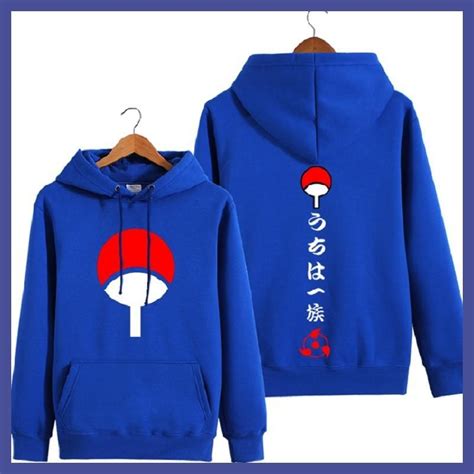 High Q Unisex Cotton Naruto Uchiha Madara Sasuke Hoodies Coat Jacket