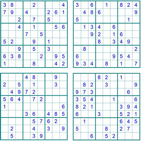 Kreuzworträtsel sind bei kindern sehr beliebt. Das Sudoku-Quartett im Oktober 2019 - Glarean Magazin