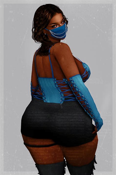 Nihilist Blues Top And Gloves At Evellsims Sims 4 Updates