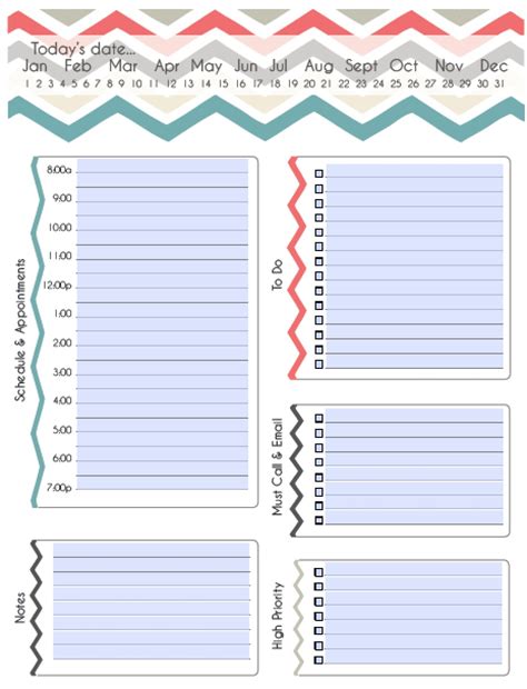 Click the download and print below to download pdf so, now and start using a weekly planner in addition, organizing your tasks in a convenient. Download Daily Schedule Planner Templates | PDF | Word ...